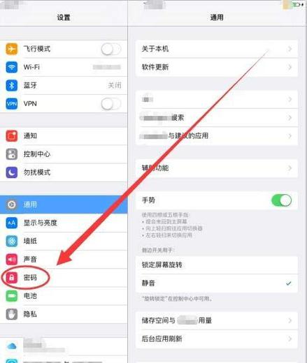 苹果平板应用锁怎么弄