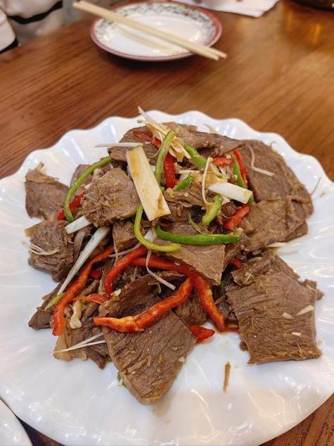饭店凉拌牛肉的做法