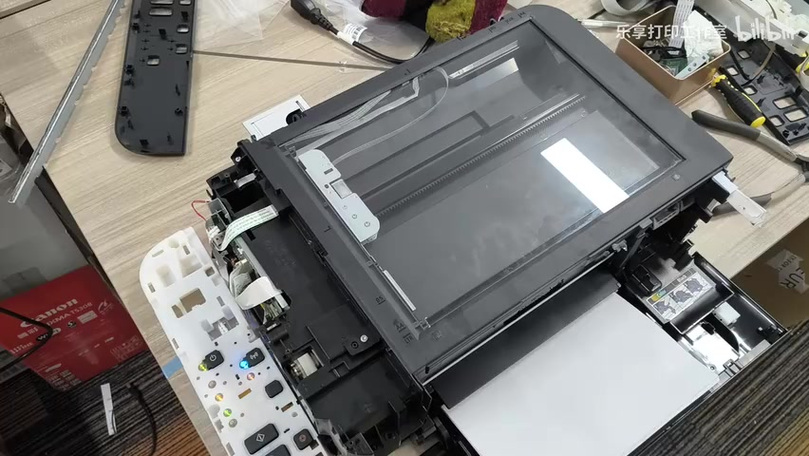 佳能mg3080更换墨盒显示教程
