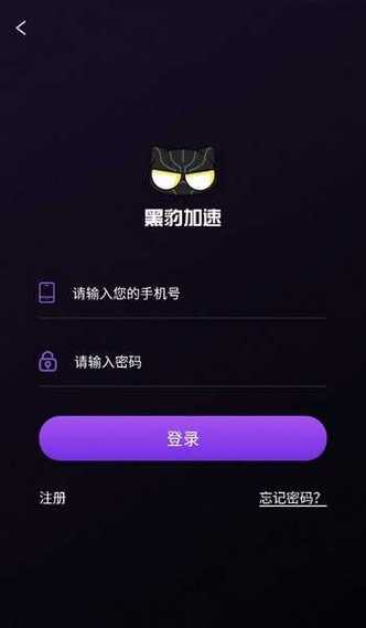 黑豹游戏加速器免费版
