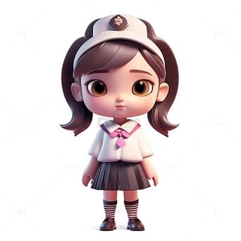 动漫高学校女孩生活3D