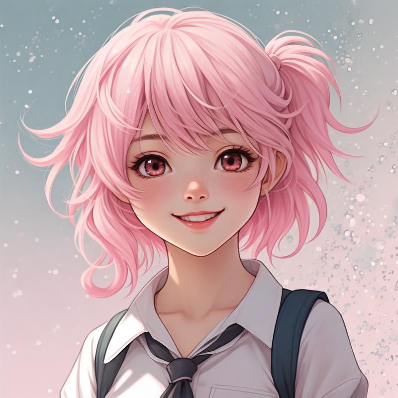 JK漫画天堂下载头像是粉头发的