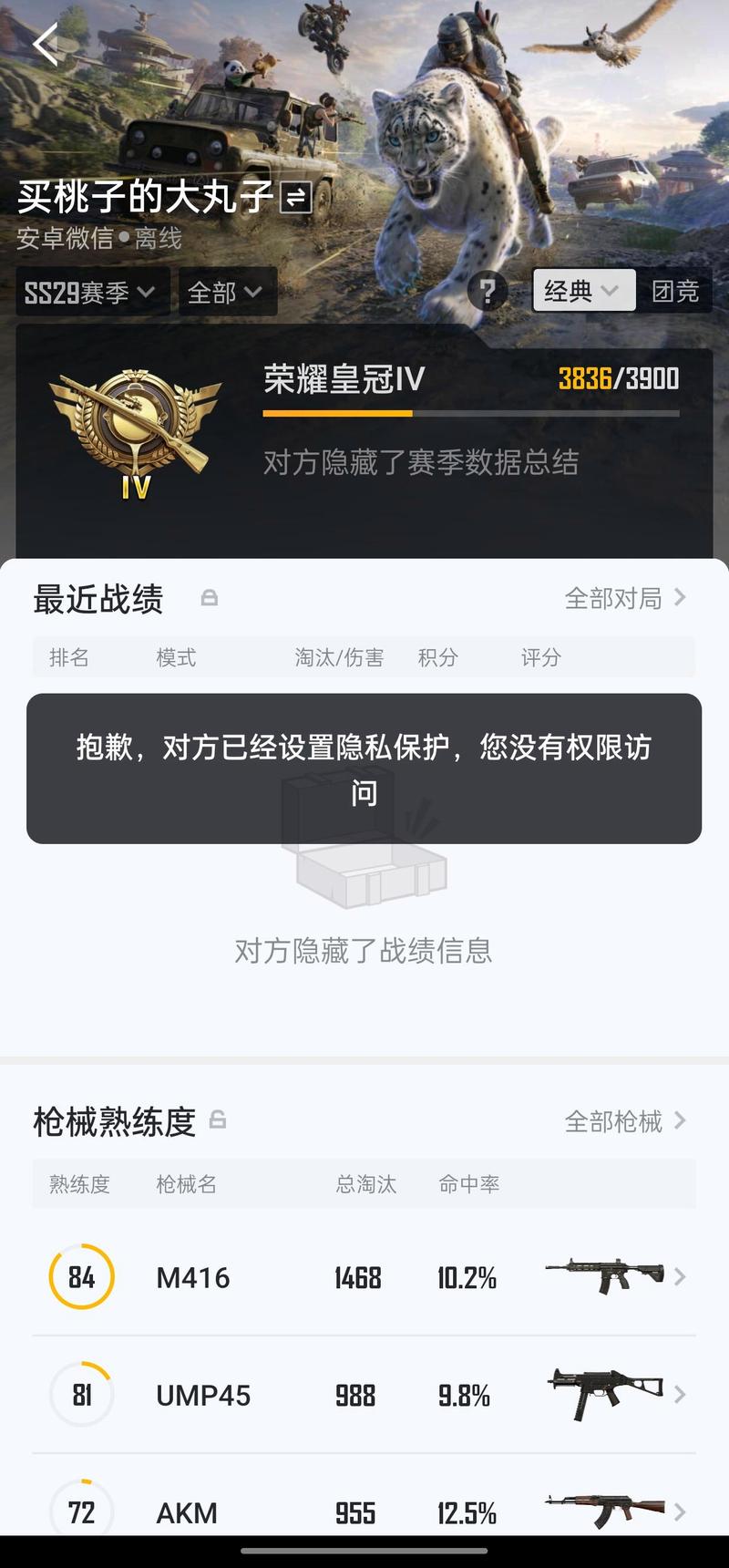 和平精英破解隐藏战绩助手