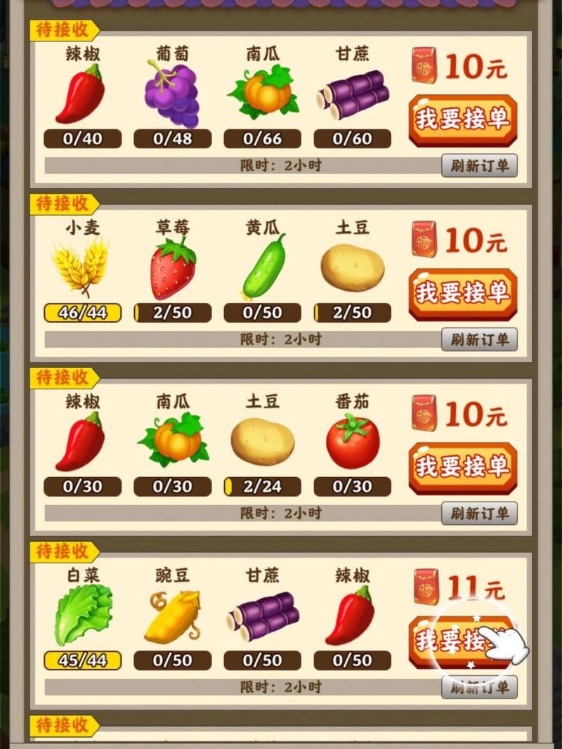 趣味农庄赚钱