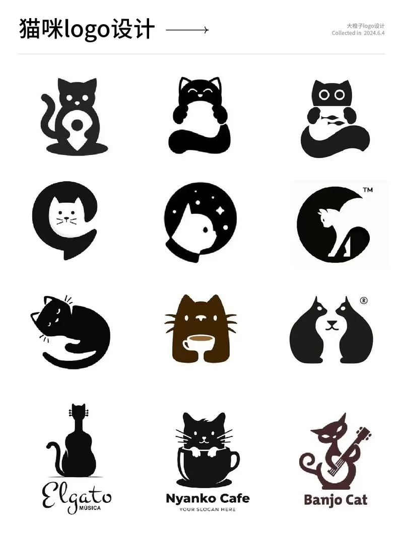 卡通动漫猫