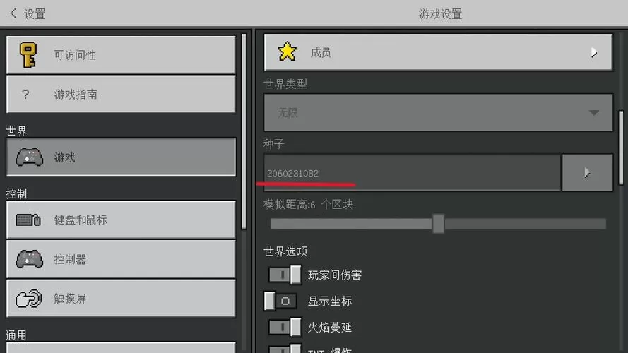 我的世界基岩版怎么看区块边界