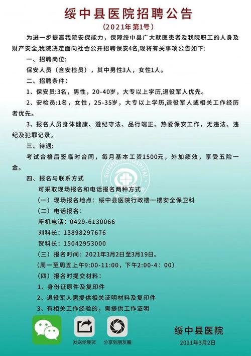 绥中最新招聘信息网