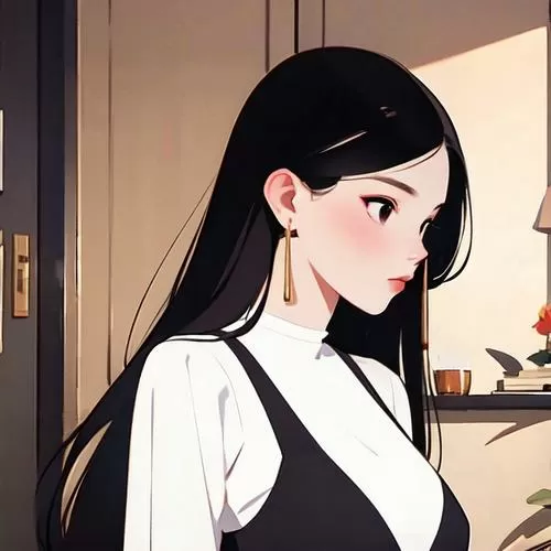 女生头像的清纯与干净