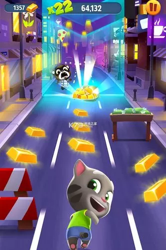 汤姆猫跑酷万圣节版球场无限金币