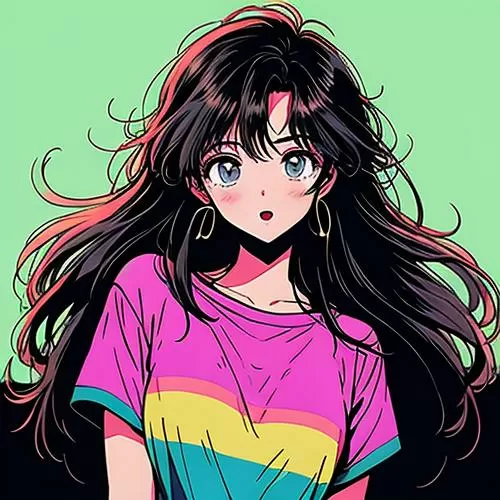 二次元脸红流口水翻白眼头像