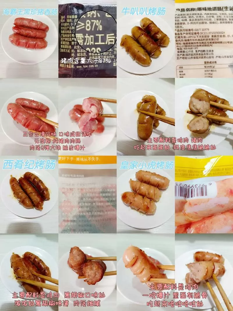 一根纯肉肠的热量是多少大卡