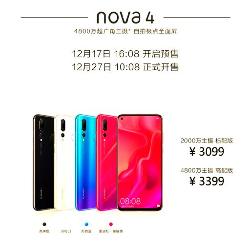 nova4高配和低配怎么分别