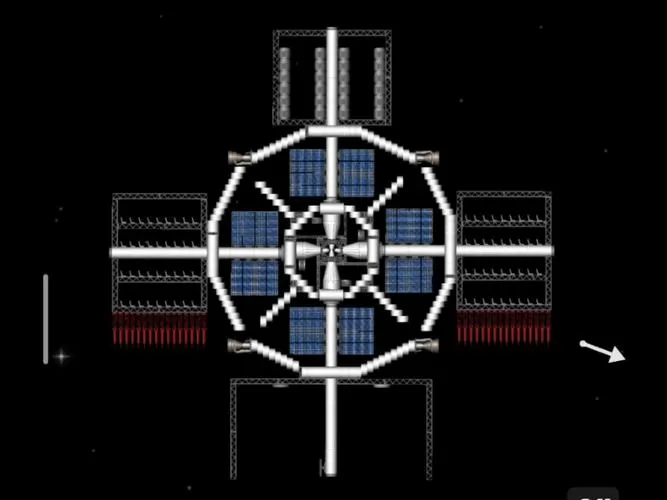 航天模拟器空间站蓝图