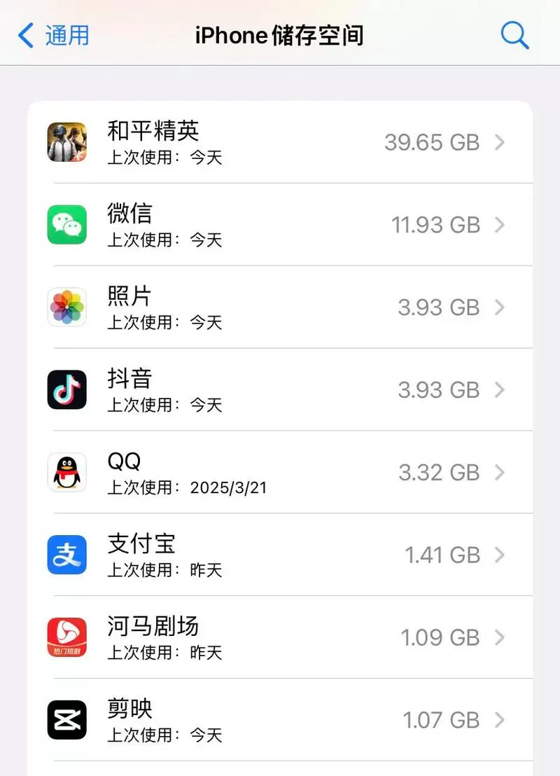 和平精英占多少G内存?