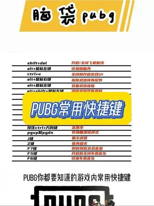 和平精英快捷键