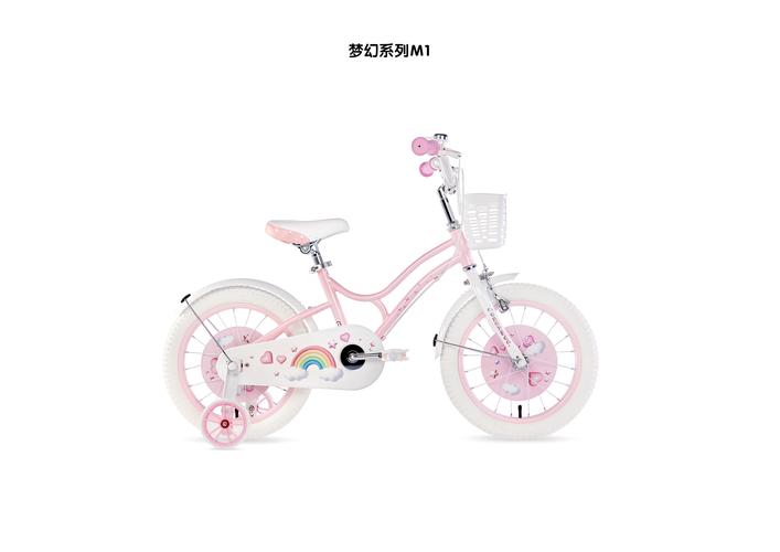 小女孩自行车