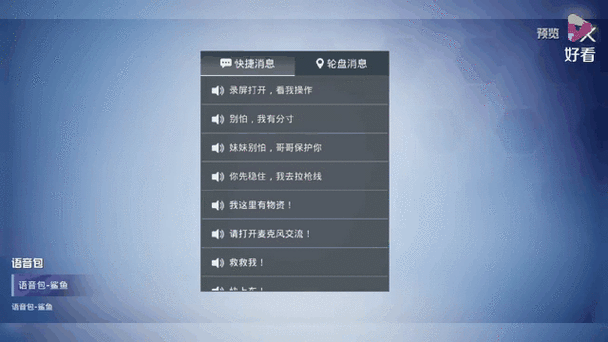 吃鸡语音包在哪里设置