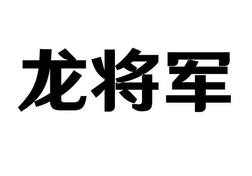 龙将军直