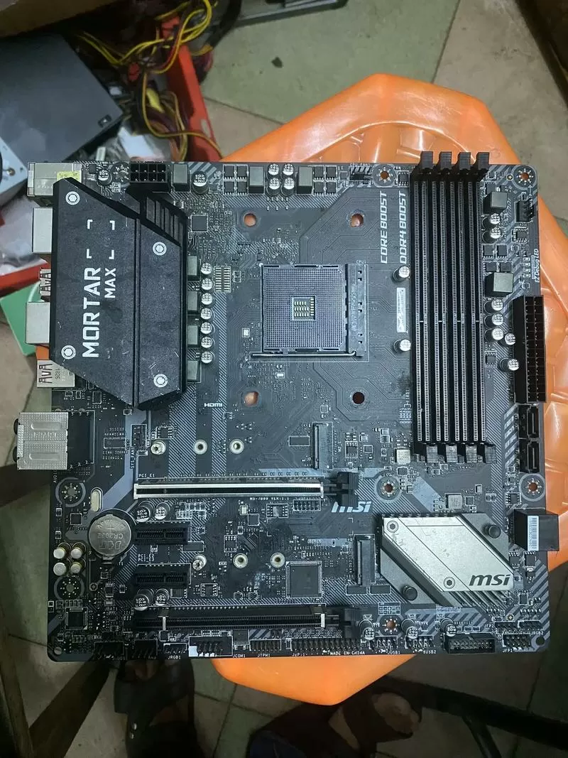 微星b450m迫击炮开启vt