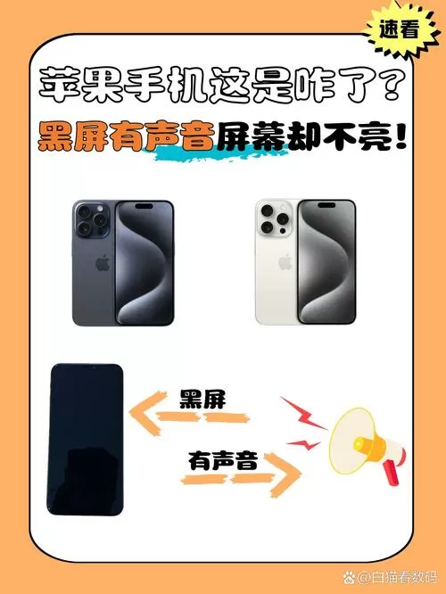 手机黑屏但是能听到声音该怎么办