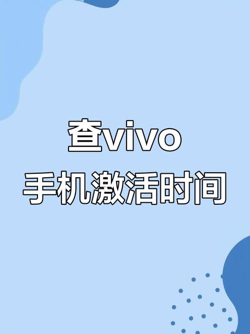 vivo手机激活时间查询
