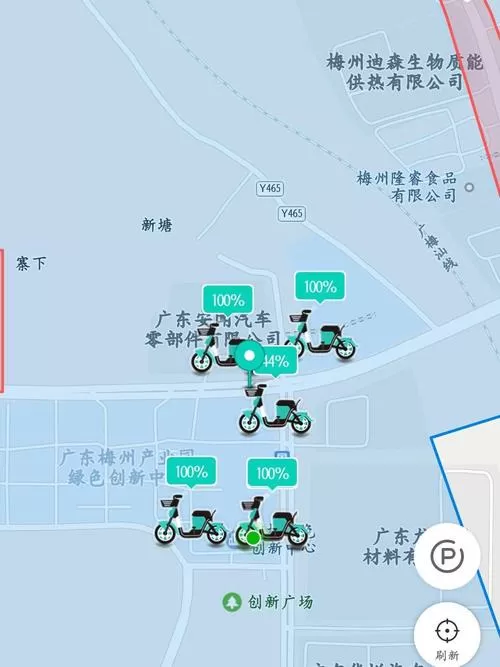 共享电动车怎么查看骑行范围
