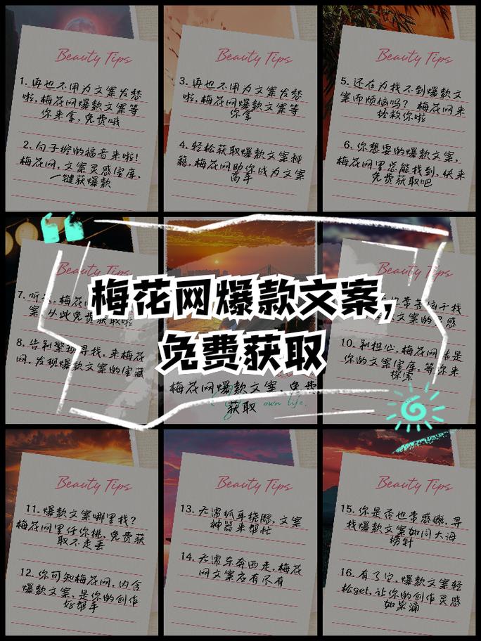 梅花网文案官方网站无广告纯净版