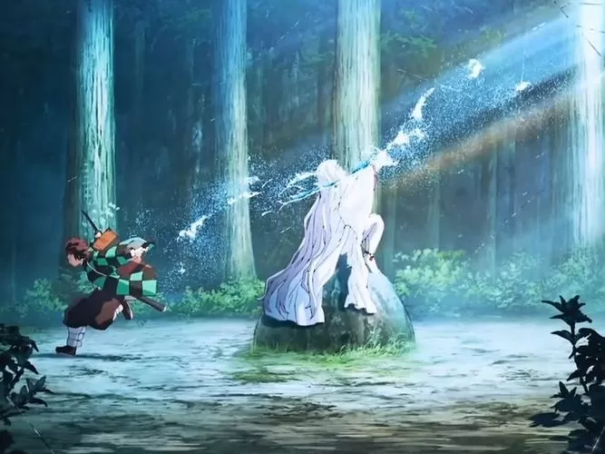 鬼灭之刃干天的慈雨壁纸