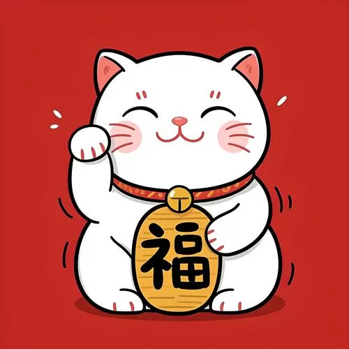 招财的微信头像旺财