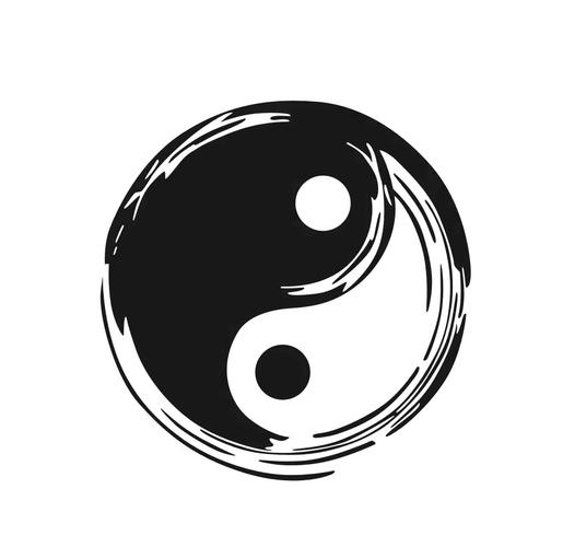 太极黑白可复制符号