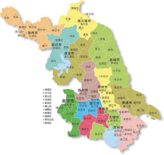 江苏省地图